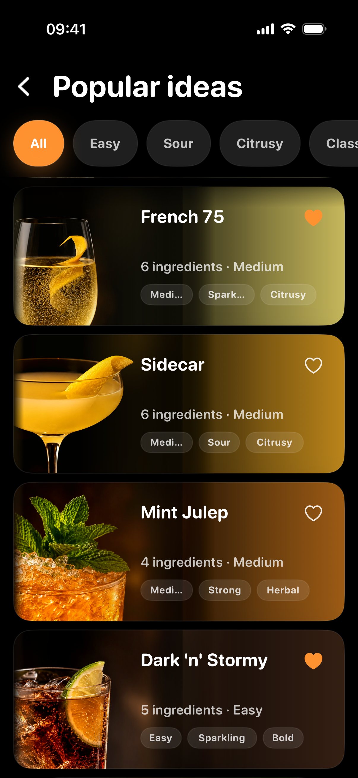 SnapSip settings screen.
